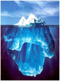 iceberg metaphor
