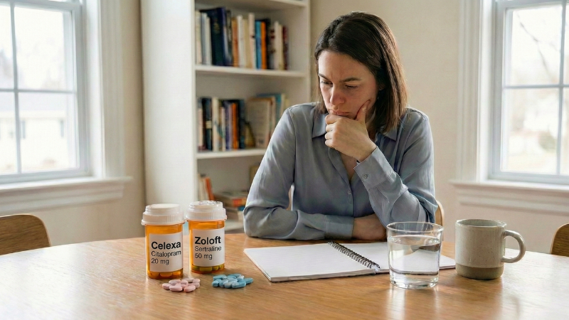 Celexa vs Zoloft: Differences, Uses, and Side Effects