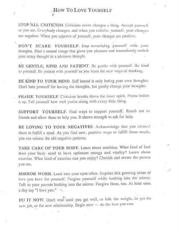How can I take steps to start loving myself again? Expert answers & advice.
