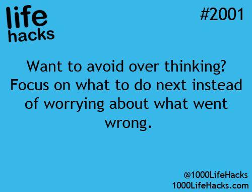 How can you train your mind not to over-think? Expert answers & advice.