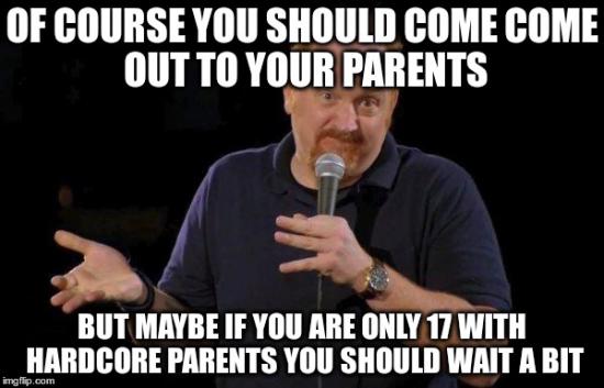 What's the best way to come out of the closet to your parents? Expert answers & advice.